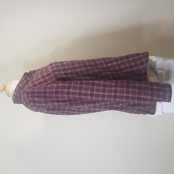 Woolrich Blackberry plaid flannel shirt - Picture 2 of 7